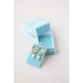 Personalised Earring Box, Velvet Jewelry Gift Holder, Case