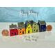 Pick Your Own Penny Pottery Collectable Miniature Ceramic House Set. Mix A Rainbow Of Joyful, Mini Homes. Expertly Handcrafted