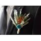 Boho Mini Dried Flowers Boutonnières Bunches | Flower Bouquets Wedding Groomsmen Groom Pampas Grass Arrangement Boutonniere