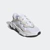 Sneaker ADIDAS ORIGINALS "OZWEEGO", Gr. 37, schwarz-weiß (cloud weiß, cloud weiß, core schwarz), Textil, Leder, sportlich, Schuhe