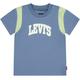 T-Shirt LEVI'S KIDS "LVB PREP SPORT TEE" Gr. 24M (92), blau (coronet blue) Baby Shirts T-Shirts