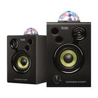 HERCULES Lautsprecher DJSpeaker 32 Party, schwarz, H:23,5cm T:15,5cm, Lautsprecher