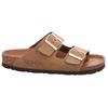 Pantolette ROHDE "Alba", Damen, Gr. 41, beige, Leder, klassisch, Schuhe, Keilabsatz, Sommerschuh, Hausschuh mit zwei Schnallenverschlüsse