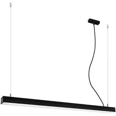 SOLLUX LIGHTING Hängeleuchte "PINNE", schwarz, H: 150cm, Lampen, Slush -Einstellung