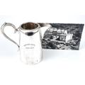 Antique Hotelware, Silver Plate, Creamer, Milk Jug, St David's Hotel, Harlech History, Walker & Hall, Art Deco, Afternoon Tea, Historical