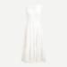 J. Crew Dresses | Jcrew Tiered Midi Dress In Striped Clip Dot Aw793 | Color: White | Size: M