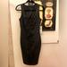 Nine West Dresses | Black Dress- Nine West “ Great Crusade” Stretch Size 8. New With Tags | Color: Black | Size: 8