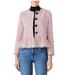 Kate Spade Jackets & Coats | Kate Spade Black And Pink Tweed Jacket | Color: Black/Pink | Size: 14