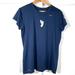 Nike Tops | Nike Fit Dry Women's Shirt Short Sleeve Size Xl Navy Blue Active Golf | Color: Blue | Size: Xl (See Measurements)