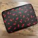 Kate Spade Bags | Kate Spade Lip Toss Printed Laptop Sleeve | Color: Black/Red | Size: Os