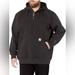 Carhartt Shirts | Carhartt Men's Rain Defender Loose Fit Heavyweight, Black, Size: 4xl | Color: Black | Size: 4xl