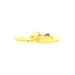 Qupid Sandals: Yellow Solid Shoes - Women's Size 10 - Open Toe