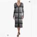 Free People Dresses | Free People Cozy Up Cardigan Midi Dress, Vguc, Size M | Color: Gray | Size: M