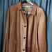 Burberry Jackets & Coats | Burberry London Leather Coat | Color: Brown | Size: 54