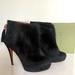 Gucci Shoes | Authentic Gucci Real Fur Heels | Color: Black | Size: 8.5