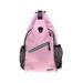 Mosiso Backpack: Pink Solid Accessories