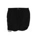 Calvin Klein Athletic Shorts: Black Solid Activewear - Women's Size 3X - Indigo Wash