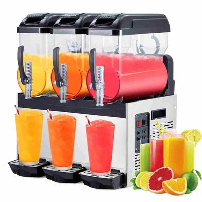 Commercial Slushy Machine, 36L/9.6 Gal, Self-Cleaning, for Margaritas, alcoholic beverages, smoothies, and soft ice cream