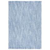 Blue 120 x 96 x 0.25 in Area Rug - Martha Stewart Rugs Striped Power Loom Polyester Area Rug in Polyester | 120 H x 96 W x 0.25 D in | Wayfair