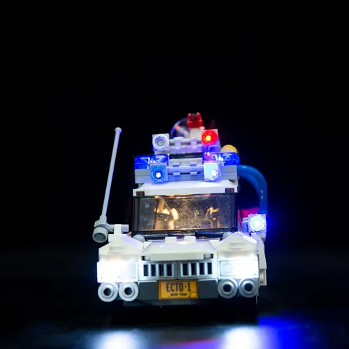 LED Licht Kit Für 21108 Ghostbusters Ecto-1 Auto Bricks DIY Spielzeug Set (Nicht Enthalten