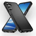 Schwarze Handy tasche Schutzhülle für Samsung Galaxy S24 Ultra S23 Fe S22 Plus S20 S21 S 24 23 22