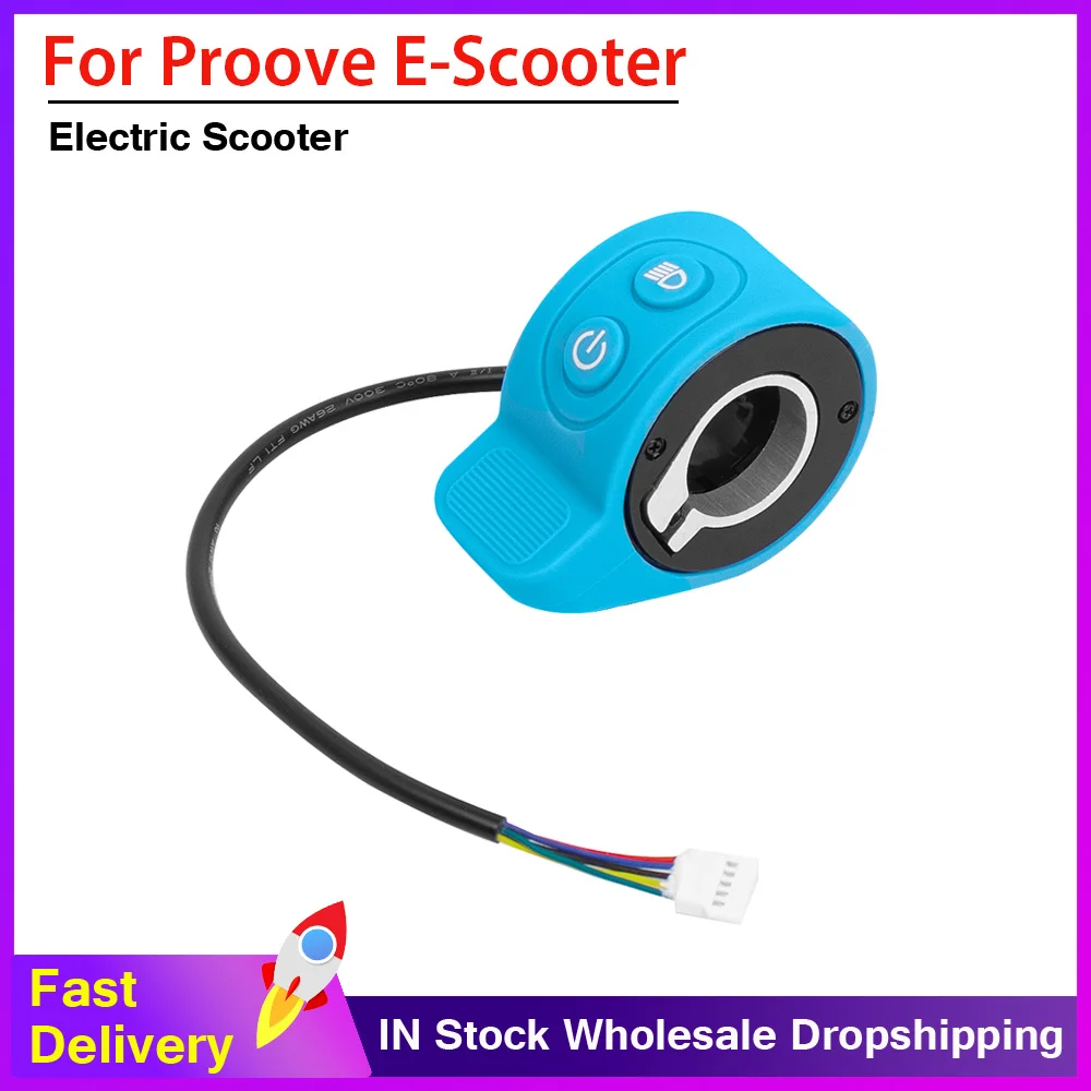 Armaturenbrett Finger Speed Dial Daumen Gas Geschwindigkeit Control Schalter für HX X7 Elektrische Roller Trigger Beschleuniger Teile Image