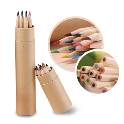 12 farbe Kleine Bleistift Malerei Stift Farbe Blei Bleistift Büro Schreibwaren schreiben malerei für