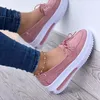 2025 neue Frauen Schuhe Herbst Lace-up Plattform Schuh Plus Größe 43 Casual Turnschuhe Komfortable Slip auf Anti-slip Zapatillas De Mujer