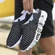 Sabots de tennis en cuir pour hommes sandales plates pour hommes tongs à air chaussures de course