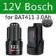 12V Bosch 3000mAh BAT411 Remplacement Batterie Bosch 12V Batterie pour BOSwivel BAT412A BAT413A