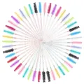 50 pinceaux de maquillage jetables Crystal sourcil Brush Diamond Handle mascara mascara mascara