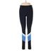 Adidas Yoga Pants - Mid/Reg Rise: Blue Activewear - Women's Size Medium