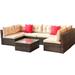 Latitude Run® Patio Furniture Set Sectional Garden Furniture Corner Sofa Set | Wayfair 6063ED141051474DB0ED7063342AB9E2