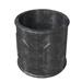 Gracie Oaks Meadow Fiberstone & MGO Clay Planter, Mid-Century Modern Round Planter Pot For Indoor & Outdoor in Black | 18" H x 18" W x 18" D | Wayfair