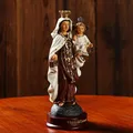 Catholic Resin Madonna Mary Statue Figure Handmade Figurine Religious Wedding Gift Xmas Home Desktop