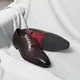 Latest design designer Handmade shoes for men Lace-Up Genuine original Leather Solid Classic Brogue