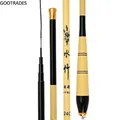 High Carbon Fiber Fishing Rod 1.6-6.3M Long Portable Telescopic Ultralight Fishing Pole for Stream