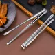Stainless Steel Grill Tongs Food Clip BBQ Steak Clip Bread Tong Cooking Utensils Party Non-Slip