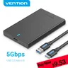 Vention HDD Case 2 5 SATA to USB3.0 Case hd Externo for Hard Disk External SSD Disk HDD Box External
