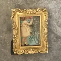 Antique Photo Frame Picture Display Frame Carved Resin European Style Tabletop