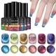 1 Bottle 8ml Diamond Cat Eye Gel Nail Polish Summer Glitter Reflective Shimmer Blue Green Purple