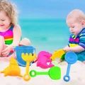 7 Pcs Beach Sand Toy Set Outdoor Summer Game Children Gift For Kids Toddlers Boys Girls