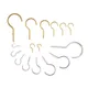 20Pcs Ceiling Cups Hook Picture Frame Lamp Light Curtain Eyebolt Screw in Spiral Hanger Self-Tapping