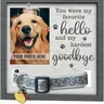 1pc Pet Photo Frame Memorial For Cat o Dog Death Pet Loss Sign Frame Dog Death Gift Wood Sign Pet