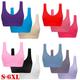 Women Plus Size Ultra-thin Large Sports Bras Full Bra Cup Tops