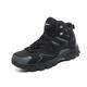 Homme Femme Bottes Look Sportif Bottes de randonnée Chaussures de randonnée Randonnée Marche Sportif Athlétique Maille Polyuréthane Respirable Antidérapantes Bottes Mi-mollet Lacet Noir Rose