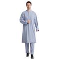 Homme Peignoir Thobé / Jubba Religieux Arabe saoudien arabe musulman Ramadan Adultes Haut Pantalon