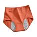 Taqqpue Womens Underwear Menstrual Leak Proof Menstrual Pants High Waist Tummy Control Hip Lift Full Coverage Panties for Women