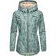 Outdoorjacke RAGWEAR "Dankka Spring" Gr. XS (34), blau (ocean) Damen Jacken Outdoorjacken