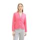 TOM TAILOR Damen Basic Ottoman Blazer mit Taschen, 15799 - Carmine Pink, XXXL